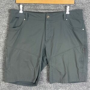 KUHL Renegade Shorts Mens 40 Gray Hiking Outdoor Ripstop Cargo